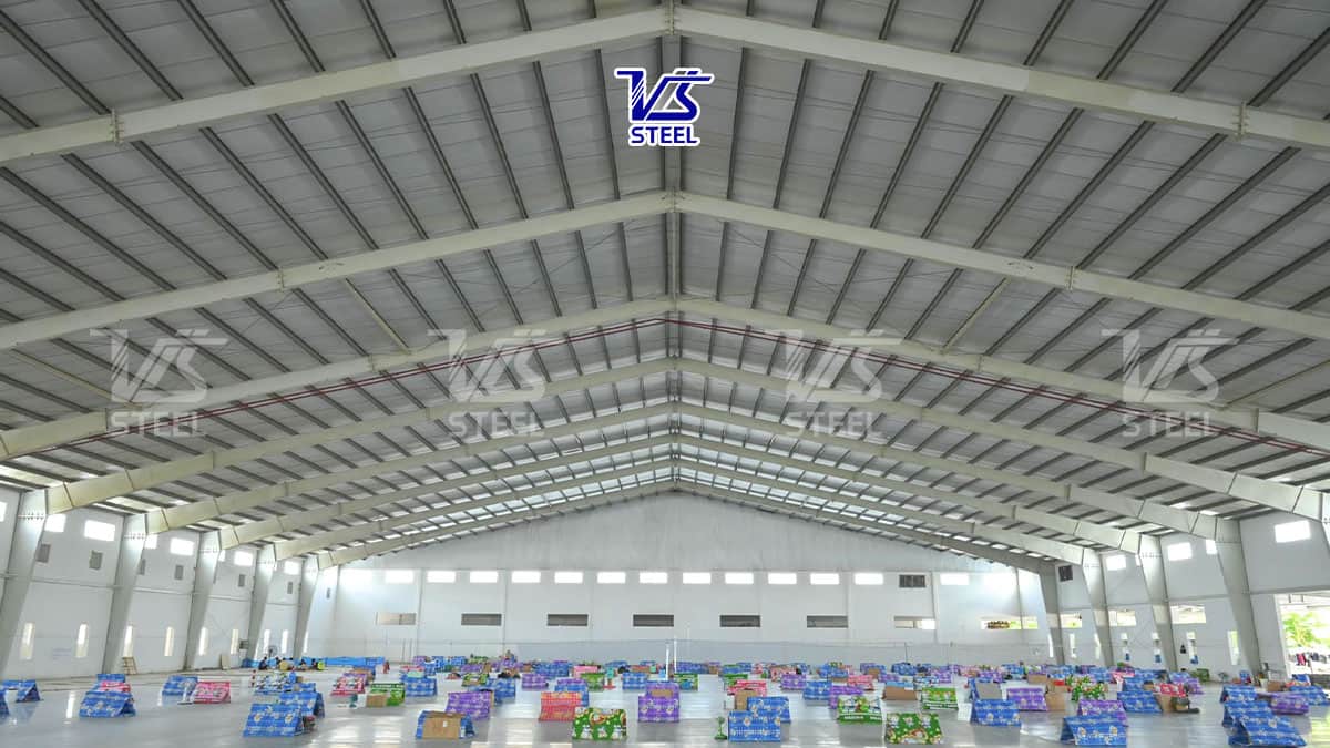 Khung kèo không cột giữa (Clear Span) - Thông tin chi tiết và ứng dụng thực tế